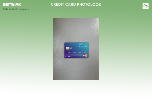 модерен стил на Кипар Грчката банка мастеркард фото изглед преден шаблон